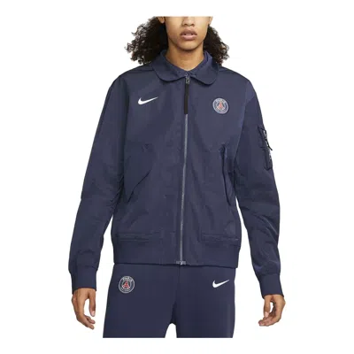 NIKE Nike Paris Saint-Germain Unlined Bomber Jacket 'Navy'