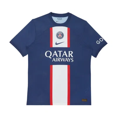 NIKE NIKE PARIS SAINT-GERMAIN VAPOR MATCH HOME DRI-FIT ADV SOCCER JERSEY 'MIDNIGHT NAVY/WHITE'