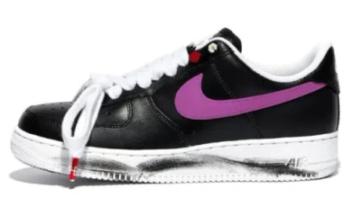 NIKE PEACEMINUSONE X NIKE AIR FORCE1“PARA-NOISE3.0” MEN'S BLACK GREEN PINK AQ3692-004