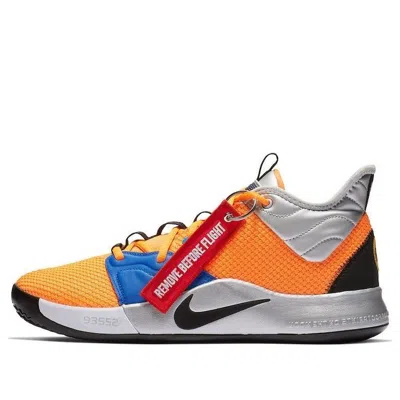 NIKE Nike PG 3 Nasa 3 Orange Gray