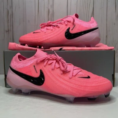 NIKE NIKE PHANTOM GX 2 ELITE FG PINK CLEATS FJ2559-600 MEN’S SIZE 7 / WOMEN’S 8.5