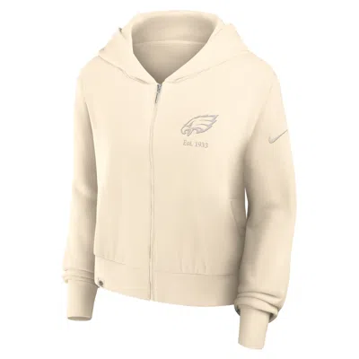 NIKE PHILADELPHIA EAGLES ESTABLISHED WOMENÂS  WOMEN'S NFL FULL-ZIP HOODIE