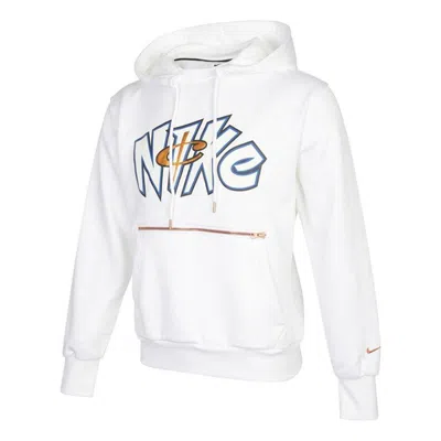 NIKE Nike Premium Casual Sports Knit Pullover White