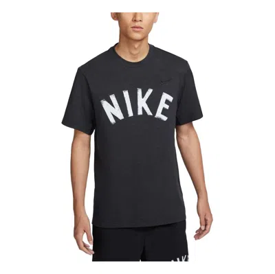 NIKE Nike Primary Swoosh Dri-FIT T-Shirt Asia Sizing 'Black White'