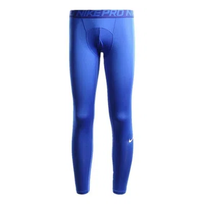 NIKE Nike Pro Cool Tight Dri-Fit Pants 'Blue'