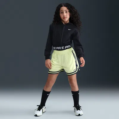 NIKE PRO FLEECE BIG KIDS' (GIRLS') DRI-FIT FULL-ZIP HOODIE