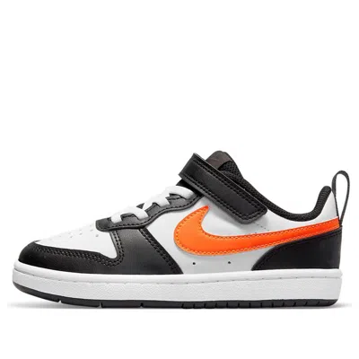 NIKE (PS) Nike Court Borough Low 2 'White Black Orange'