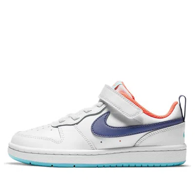 NIKE (PS) Nike Court Borough Low 2 'White Dark Purple Dust'