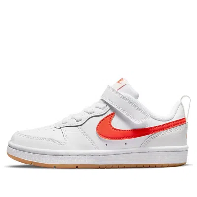 NIKE (PS) Nike Court Borough Low 2 'White Orange'