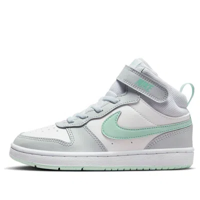 NIKE (PS) Nike Court Borough Mid 2 'Pure Platinum Mint Foam'