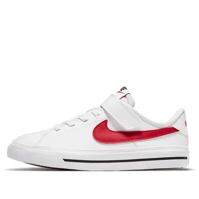 NIKE (PS) Nike Court Legacy White/Red