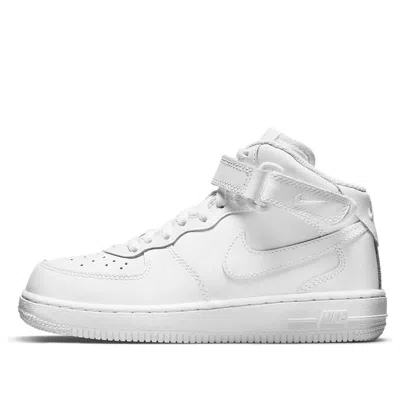 NIKE (PS) Nike Force 1 Mid LE 'Triple White'