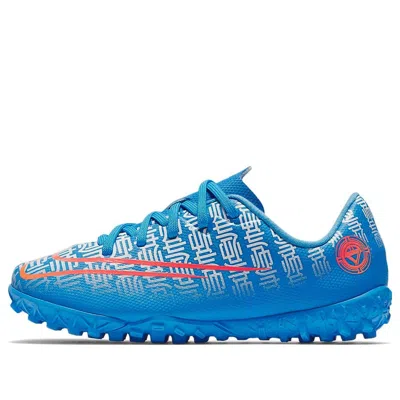 NIKE (PS) Nike JR Vapor 13 Academy CR7 TF Turf 'Blue Red'