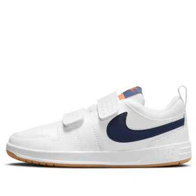 NIKE (PS) Nike Pico 5 Low Tops Casual Skateboarding Shoes White Blue