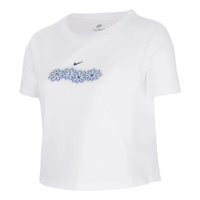 NIKE (PS) Nike Sportswear Crop T-Shirt 'White'