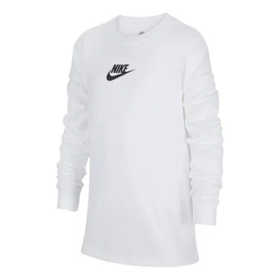 NIKE (PS) Nike Sportswear Long Sleeve T-Shirt 'White'