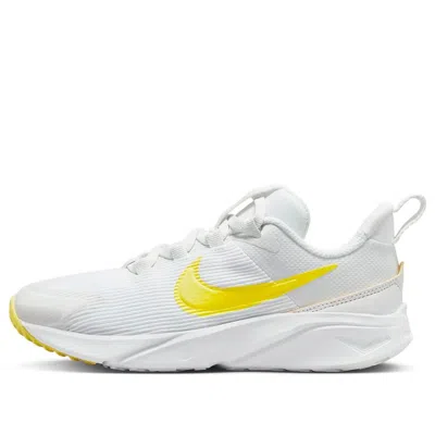 NIKE (PS) Nike Star Runner 4 'Summit White Opti Yellow'