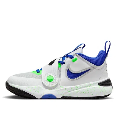 NIKE (PS) Nike Team Hustle D 11 Shoes 'Green Strike Racer Blue'