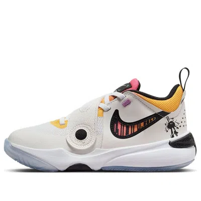 NIKE (PS) Nike Team Hustle D 11 'White Beige Black'