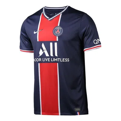 NIKE Nike Psg Paris German Home Jersey Short Sleeved Men Blue