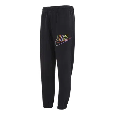 NIKE Nike Rainbow Logo Pants 'Black'