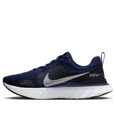 NIKE Nike React Infinity Run Flyknit 3 'College Navy Metallic Silver'