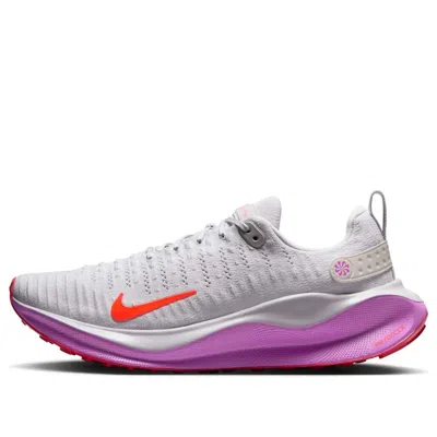 NIKE Nike ReactX Infinity Run 4 'Vast Grey Hyper Violet Bright Crimson'