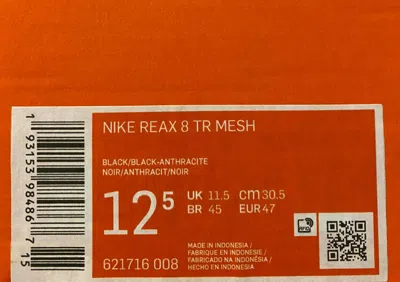 NIKE NIKE REAX 8 TR HERREN TRAININGSSCHUH SNEAKERS UK GRÖSSEN 10 11 11.5 12 13