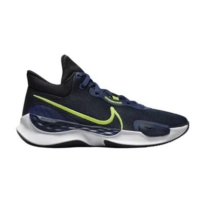 NIKE RENEW ELEVATE 3 'BLACK NAVY VOLT'