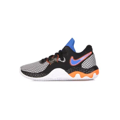 NIKE RENEW ELEVATE II MEN'S LOW SHOE BLACK/LT PHOTO BLUE/WHITE/TOTAL ORANGE