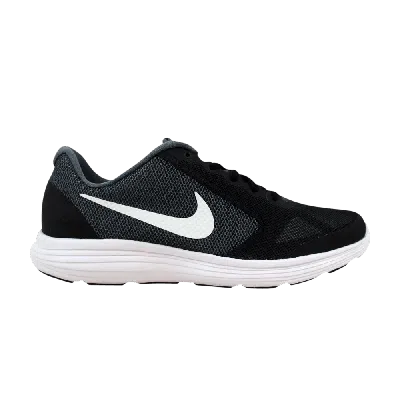NIKE NIKE REVOLUTION 3 GS 'DARK GREY'