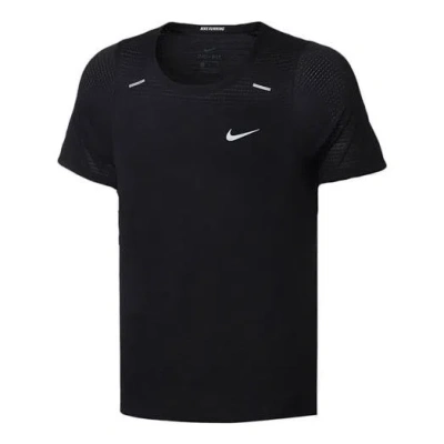 NIKE Nike Rise 365 Men's Running Top Men Black