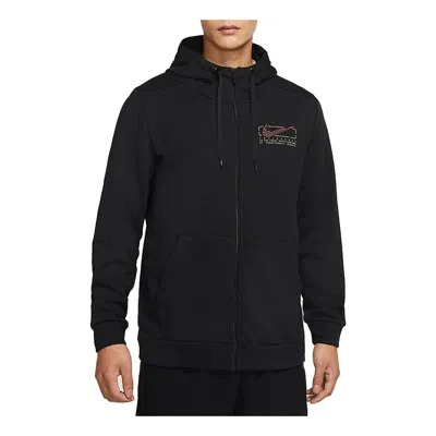 NIKE Nike Running Sports hooded casual Jacket Black