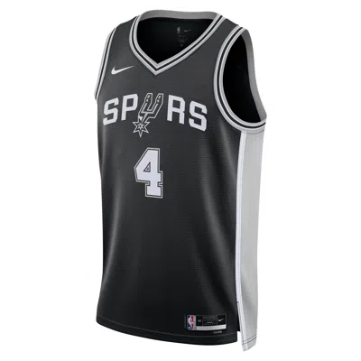 NIKE SAN ANTONIO SPURS ICON EDITION  MEN'S DRI-FIT NBA SWINGMAN JERSEY