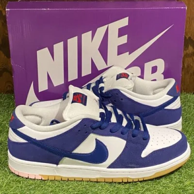 NIKE NIKE SB DUNK LOW PRO PRM DO9395-400 LOS ANGELES DODGERS / MEN’S US SIZE 13