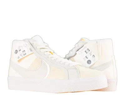NIKE SB ZOOM BLAZER MID PRM PLUS MEN'S SKATEBOARD SHOES DZ7587-110 SUMMIT WHITE