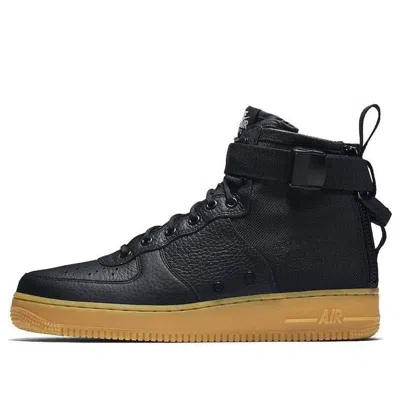 NIKE Nike SF Air Force 1 Mid 'Black Gum'