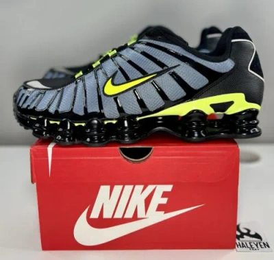 NIKE NIKE SHOX TL 'THUNDER STORM/VOLT-BLACK' | MEN SIZES 6 - 15 | CI7692-400