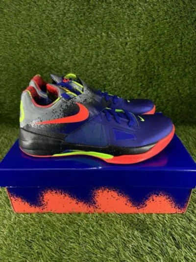 NIKE SIZE 12 - NIKE ZOOM KD 4 NERF FQ8180-400 BRAND IN HAND