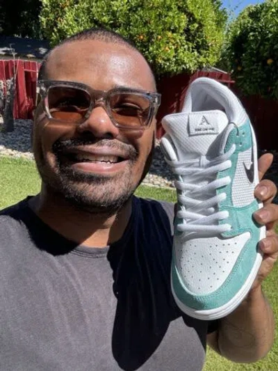 NIKE SIZE 13 - NIKE SB DUNK LOW X APRIL SKATEBOARDS TURBO GREEN