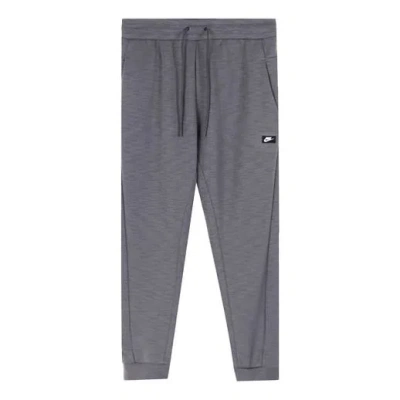 NIKE Nike Small Label Knit Breathable Sports Long Pants Gray
