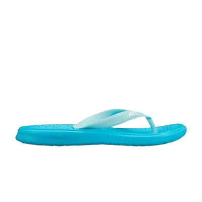 NIKE NIKE SOLAY THONG GS 'CHLORINE BLUE'