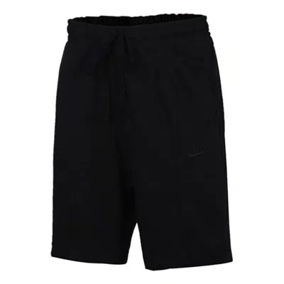 NIKE Nike Solid Color Minimalistic Sports Shorts Black