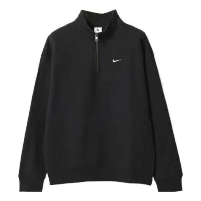 NIKE Nike Solo Swoosh 1/4 Zip Top Asia Sizing 'Black'