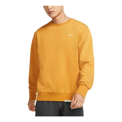 NIKE Nike Solo Swoosh Fleece Crew 'Orange'
