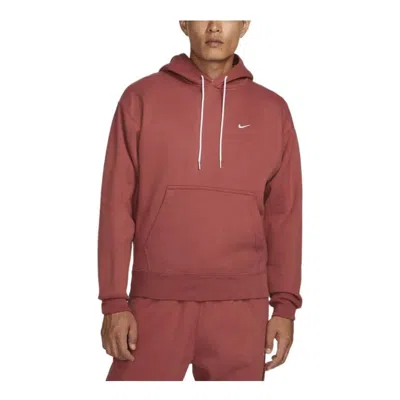 NIKE Nike Solo Swoosh Fleece Hoodie 'Canyon Rust'