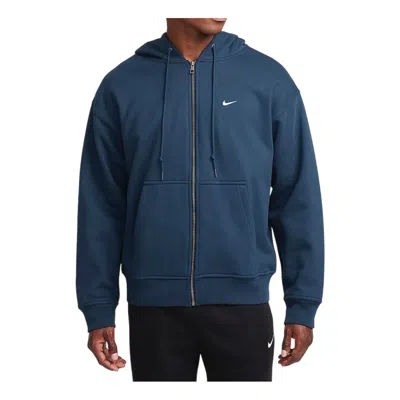 NIKE Nike Solo Swoosh Logo Jacket 'Blue'