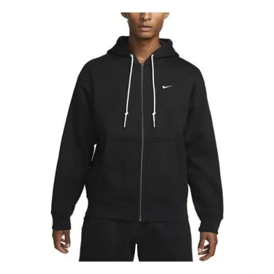 NIKE Nike Solo Swoosh Men's Full-Zip Hoodie 'Black'