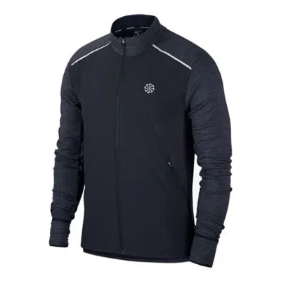 NIKE Nike Sphere Basketball Sports Splicing Breathable Stand Collar Jacket Black