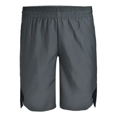 NIKE Nike Splicing Training Breathable Basketball Sports Shorts Black Gray Colorblock